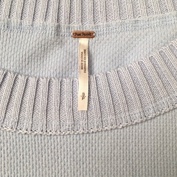 Free People Sweater Fairground Thermal Top NWT - Picture 6 of 7